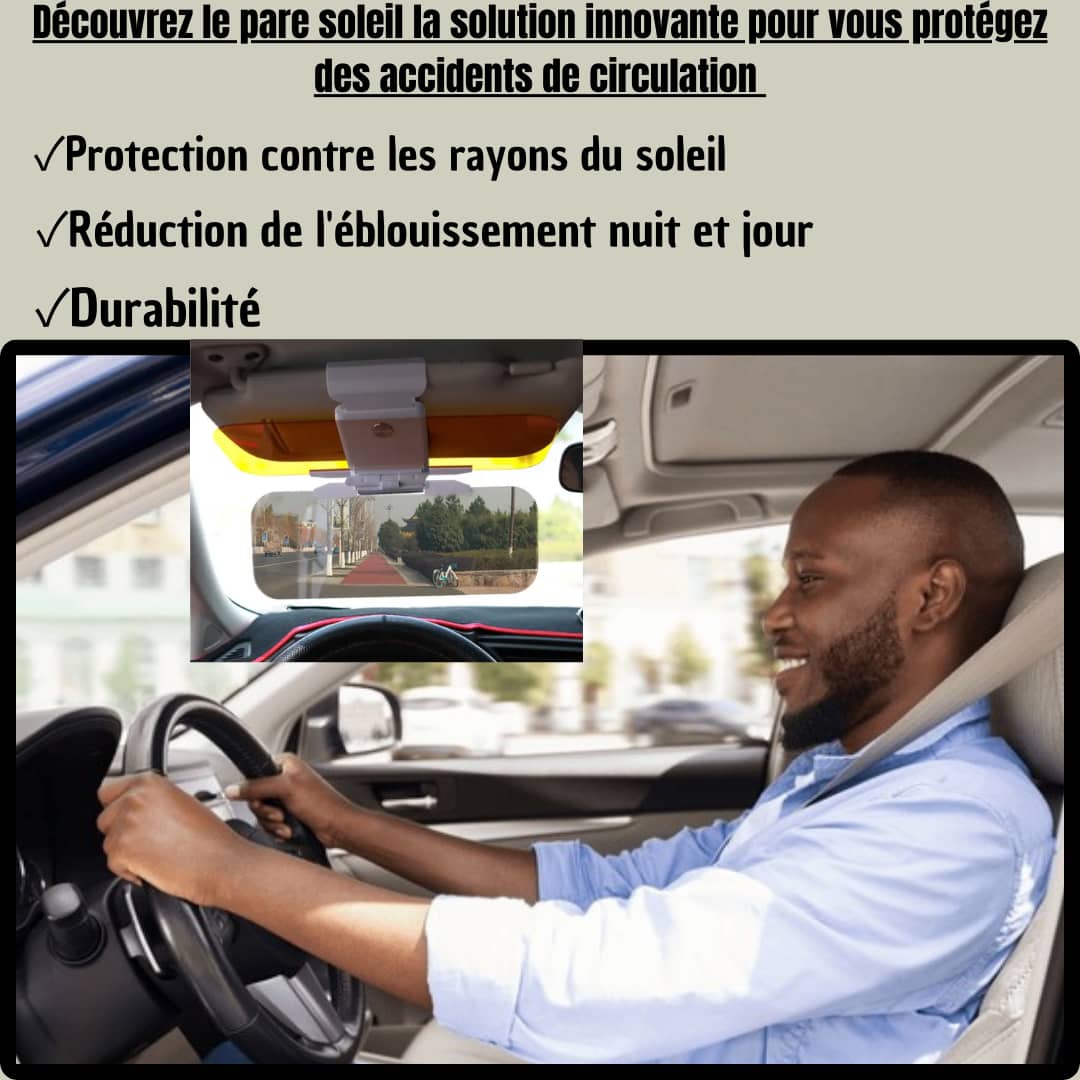 PARE-SOLEIL DOUBLE FONCTIONS VOITURE